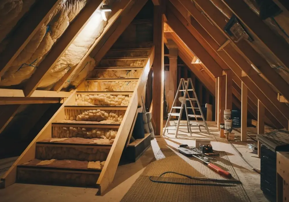 Jak skutecznie ocieplić schody betonowe na strych? Porady i materiały do ocieplania