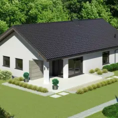 Dom przy Pastelowej: eleganckie i nowoczesne rozwiązania