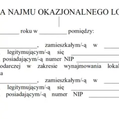 Umowa Najmu Mieszkania Okazjonalna Wzór i Przykłady 2023