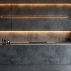 Beton architektoniczny w kuchni: nowoczesny styl i funkcjonalność